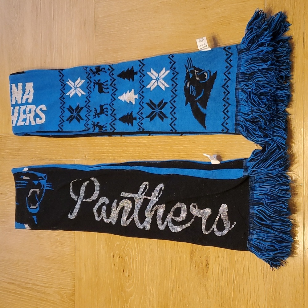 2for1 Carolina Panthers Scarves